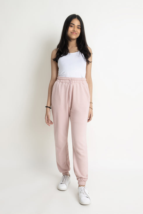Tea Pink Jogger Pants